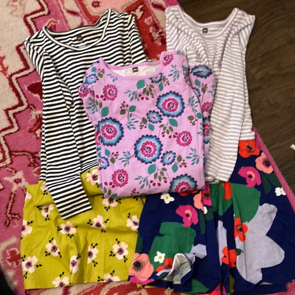 Girls size 8 Long Sleeve Dress set